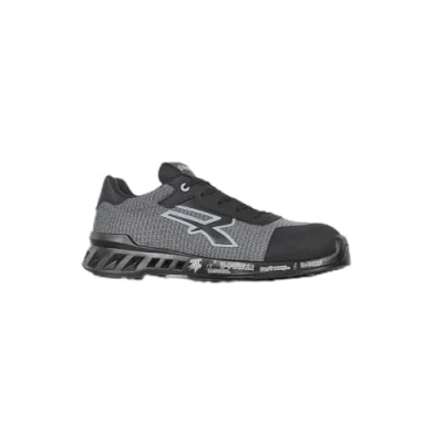 Immagine di U Power RV20076 44 Scarpe Light Calzature di Sicurezza Gamma Red Leve Modello Adam ESD S1P SRC Taglia, Nero, EU