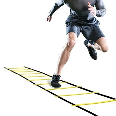 Immagine di GHB Sport Training scala durevole Calcio coordinazione 6 m con custodia