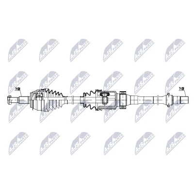Immagine di Albero motore/Semiasse NTY NPW MZ 102
