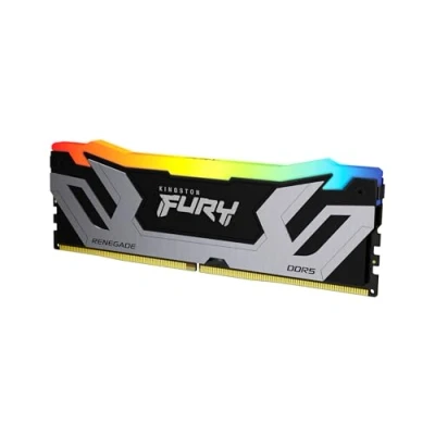 Immagine di Kingston Technology FURY Renegade RGB, 24 GB, 1 x DDR5, 288 pin DIMM (1 24GB, 8400 MHz, RAM DIMM), Memoria RAM, Nero