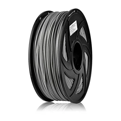 Immagine di S SIENOC 1.75 mm Filamento flessibile TPU per la Stampa 3D Printing 1KG Spool (TPU Scuro Grigio)