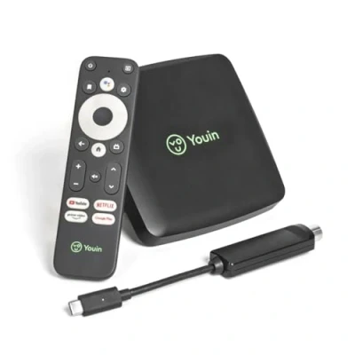 Immagine di Youin You Box EN1060K Android TV con sintonizzatore TDT Assistente Google e Chromecast integrato