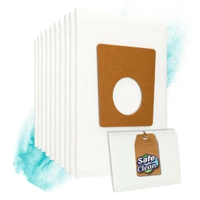 Immagine di Microsafe® 10 sacchetti per aspirapolvere Siemens VS06B1110 Synchropower come originale VZ41FGALL, tipo G, PowerProtect G ALL