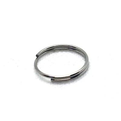 Immagine di 5 anelli di sicurezza divisi in acciaio inox A4 316 grado marino (1,5 mm spessore x 26 diametro esterno)