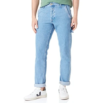 Immagine di Jack &amp; Jones Jjichris Jjutility Jeans baggy, Uomo, Taglia: 32x34, Blue denim
