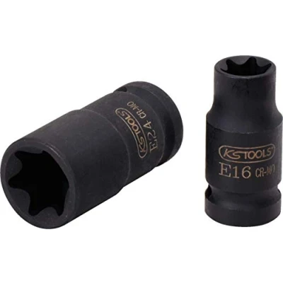 Immagine di KS TOOLS 515.0970 Chiave a bussola 30 E4 10 (3/8&quot;) Profilo E, Torx esterno