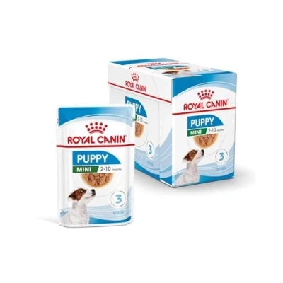 Immagine di Royal Canin Mini Puppy umido in salsa per cane 12 x 85 g
