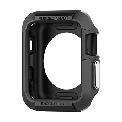 Immagine di Spigen Rugged Armor Compatibile con Apple Watch Custodia per 42mm Serie 3 / 2/1 Nero