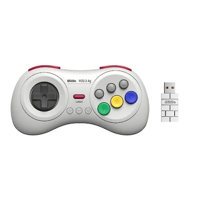 Immagine di 8Bitdo M30 2.4G Wireless Gamepad for SEGA Mega Drive Mini and Switch with 6 Button