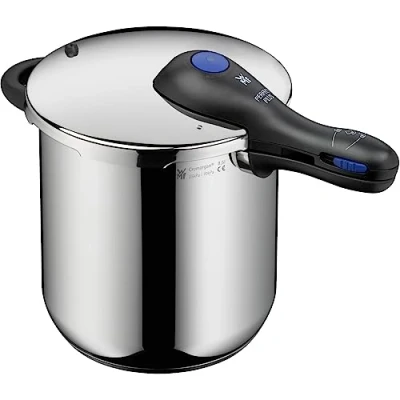 Immagine di WMF Perfect Plus One Pot Pentola a pressione induzione, 8,5 l, con protezione della fiamma, grande segnale di cottura, 2 livelli manico coperchio rimovibile, regolatore livello