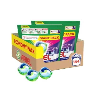 Immagine di Ariel Capsule di lavaggio a colori All in 1 PODS 144 pz