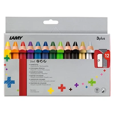 Immagine di Lamy 1223548 Set di matite colorate 3plus, confezione da 12 pz