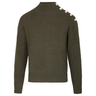 Immagine di Morgan Longsleeved WITH Buttons Maglione, Donna, Taglia: XS, Gris anthracite