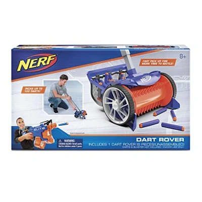 Immagine di Nerf Elite Dart Rover Picks up 100 Freccette, Diversi Colori, One Size, NER0196