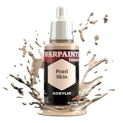 Immagine di The Army Painter Skin Tones Warpaints Fanatic Colori acrilici, 18 ml, colore: pelle perlata