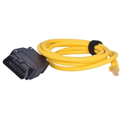 Immagine di AntiBreak ethernet enet to OBD2 E SYS Cable Tools rj45 f Series 2M compatible BMW