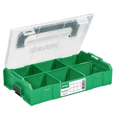 Immagine di SPAX Valigetta per minuteria Scomparti: 6 Contenuto 1 pz.
