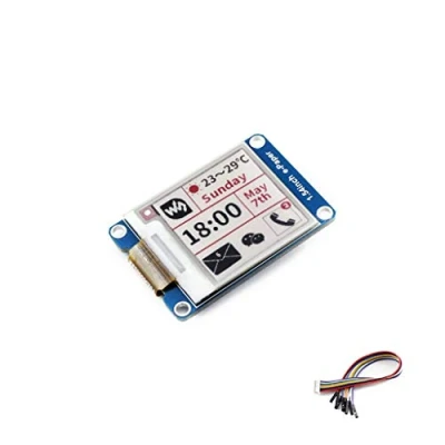 Immagine di Tri color 1.54 Inch E Ink Display Module Three Resolution 200x200 3.3v paper Electronic Screen Panel with Embedded Controller SPI Interface Support for Raspberry Pi/STM32/Nucleo/Jetson Nano