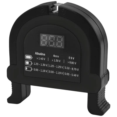 Immagine di Ansmann Tester batterie Check It Campo di misura (tester batterie) 1,2 V, 1,5 3 9 V Batteria ricaricabile, Pila 4000001 510