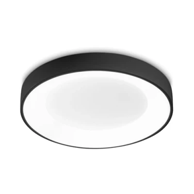 Immagine di Ideal Lux PLANET Lampada LED Integrata a Semi Incasso Nera 2000Lm 3000K