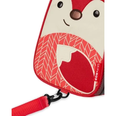 Immagine di Skip Hop Zoo Mini Backpack with Safety Harness Fox Borse e Zaini Peluche, Multicolore (S212266)