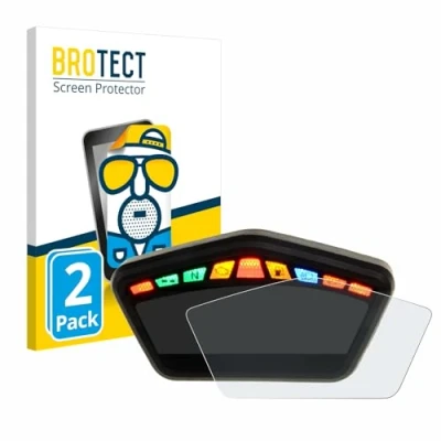 Immagine di brotect Pellicola Protettiva Opaca per Ducati Hypermotard 821 2015 Display del tachimetro Anti Riflesso (2 Pezzi)