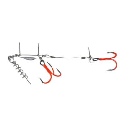 Immagine di BKK BB Trigger 21 UVO (Stinger rig) 4/0 Terminale con stinger