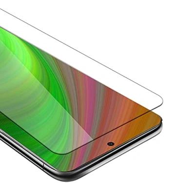 Immagine di Cadorabo Pellicola Protettiva compatibile con Samsung Galaxy S21 Ultra in ELEVATA TRASPARENZA Vetro di protezione del display (Tempered) durezza 9H compatibilità 3D touch