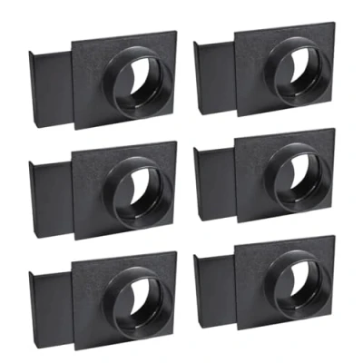 Immagine di POWERTEC 70108 P6 Portone di scoppio da 4 pollici per collettore polveri, raccordi raccolta polveri 6PK