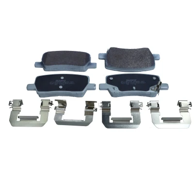 Immagine di QUARO Kit pastiglie freno con segnalatore acustico usura QP2073 TESLA: Model X, S