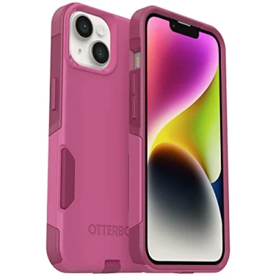 Immagine di OtterBox Custodia per iPhone 14 e 13 Serie Commuter Into The Fucshia (Rosa), Sottile Resistente, Tascabile, con Protezione Le Porte
