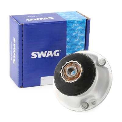 Immagine di SWAG 20 92 2108 Supporto ammortizzatore a molla Assale anteriore con cuscinetto sfere Gomma BMW: 3 Touring, 1 Hatchback, Sedan