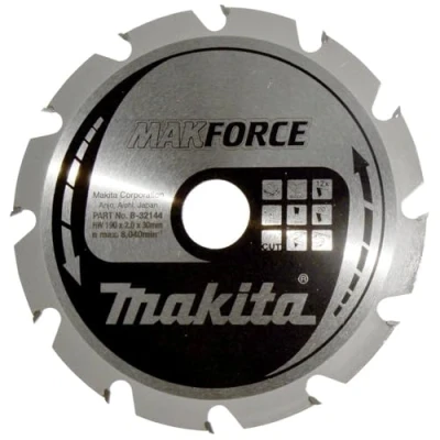 Immagine di Makita MAKFORCE B 32144 Lama circolare in metallo duro 190 x 30 1.4 mm Numero di denti: 12 1 pz.