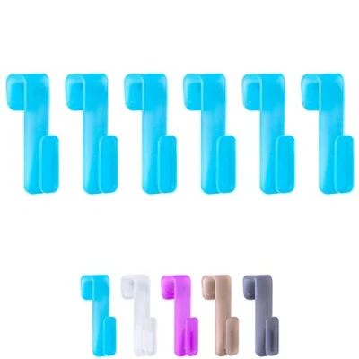 Immagine di Wellgro 6 ganci per termosifoni, Made in Germany, asciugamano, colore a scelta, turchese