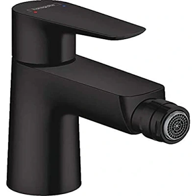 Immagine di hansgrohe Talis E Miscelatore monocomando bidet con saltarello, nero opaco, 71720670