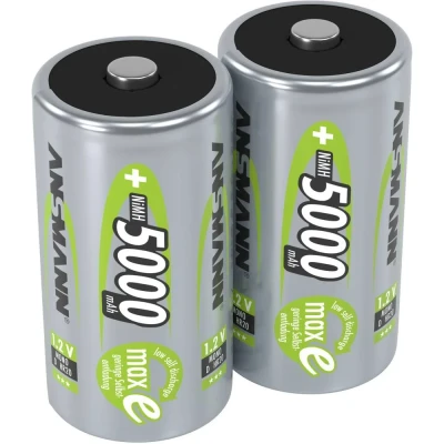 Immagine di Ansmann maxE HR20 Batteria ricaricabile Torcia (D) NiMH 5000 mAh 1.2 V 2 pz.