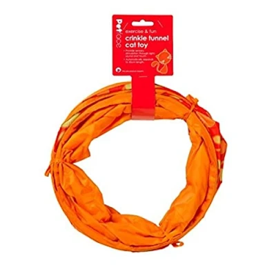 Immagine di Petface Catkins by Tunnel Giocattolo per Gatti, Colore: Arancione