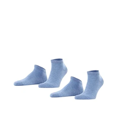 Immagine di Falke Happy 2PACK Everyday Casual Calze, Uomo, Taglia: 39 42, Light denim