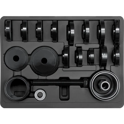 Immagine di YATO YT 2541 Kit attrezzi montaggio, Mozzo / Cuscinetto ruota 23 Valigetta di plastica