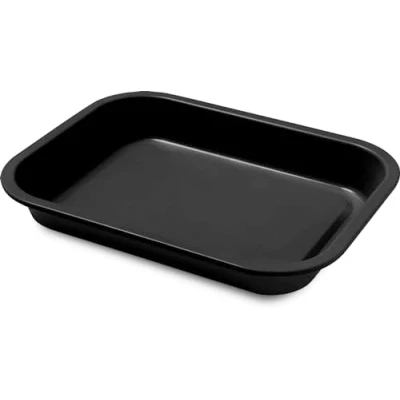 Immagine di Formegolose Collezione, lasagnera cm 20x25 in acciaio con Rivestimento Antiaderente, Colore Nero