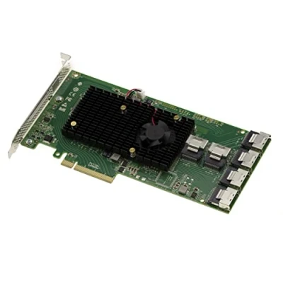 Immagine di Kalea INFORMATIQUE Scheda Controller PCIe 2.0 SAS 6GB con 24 Porte Interne. Modello OEM 2008 + 2X36