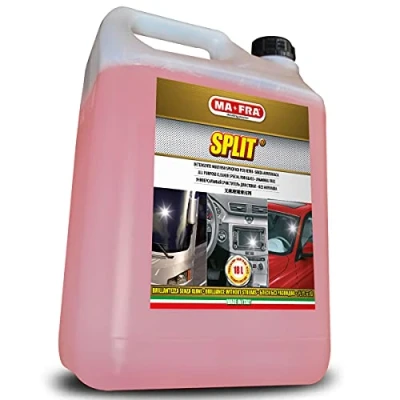 Immagine di Ma Fra, Split, Detergente Multiuso Specifico Per Vetri, Cristalli, Schermi LCD, Non Lascia Aloni, Senza Ammoniaca, Tanica da 4500 ml