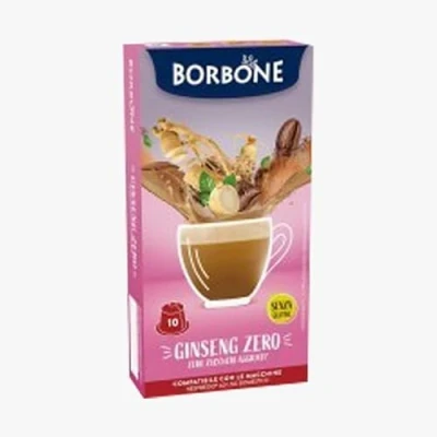 Immagine di 60 Capsule Caffe Borbone Compatibili con Nespresso Ginseng Zero Senza Zuccheri Aggiunti L&#039; Emporio del Caffè