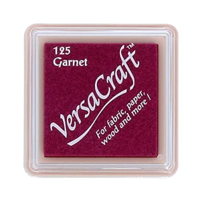Immagine di Tsukineko Versacraft Ink Pad Limone, Giallo, Small, Materiale Sintetico, Garnet, 3.4 x 2 cm