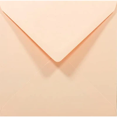 Immagine di Netuno 50 buste colorate quadrate salmone 140 x mm Rainbow 80g lettere belle per partecipazioni biglietti auguri inviti compleanno matrimonio