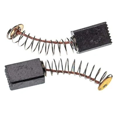Immagine di 2 spazzole di carbone alta qualità, 5 x 8 11/12 mm, per Parkside PTS 500 A1, sega a immersione/apparecchi elettrici