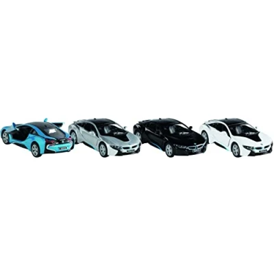 Immagine di Goki BMW i8, Metallo, 1:36, L= 12,5 cm No aplica Giochi di Azione e riflessi, Multicolore, Único, 12304