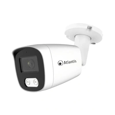 Immagine di Videocamera Atlantis Ultraplex A11 UX826A BP Ip Poe Bullet 3MP 1920x1080 H.264/h.265 20fps 1/2.9&quot; Cmos Ir 2 Array Led 15mt