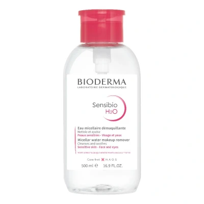 Immagine di Bioderma Sensibio Acqua micellare detergente Con bottiglia a pompa 500 ml