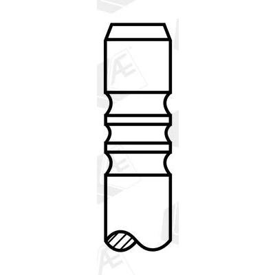 Immagine di AE V95252 valvola Aspirazione 23,5mm Terminale stelo temprato RENAULT: MEGANE 3, GRAND SCENIC NISSAN: Qashqai / Qashqai+2 I